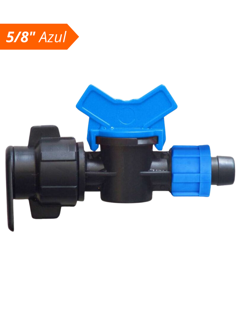 MINI-VALVULA LAYFLAT X CINTA 5/8" AZUL