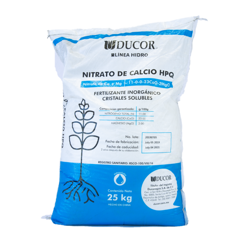 NITRATO DE CALCIO HPQ - 25 KG