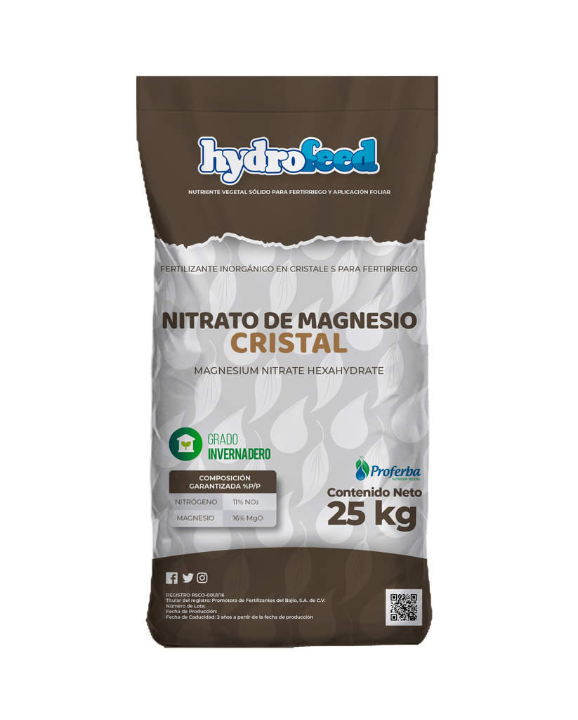 NITRATO DE MAGNESIO - 25KG