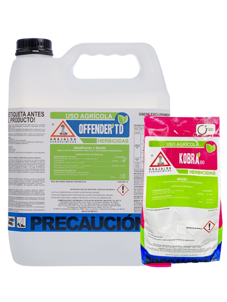 OFFENDERTD+KOBRA80 (TEBUTHIURON+DIURON) - KIT (4L+1KG)