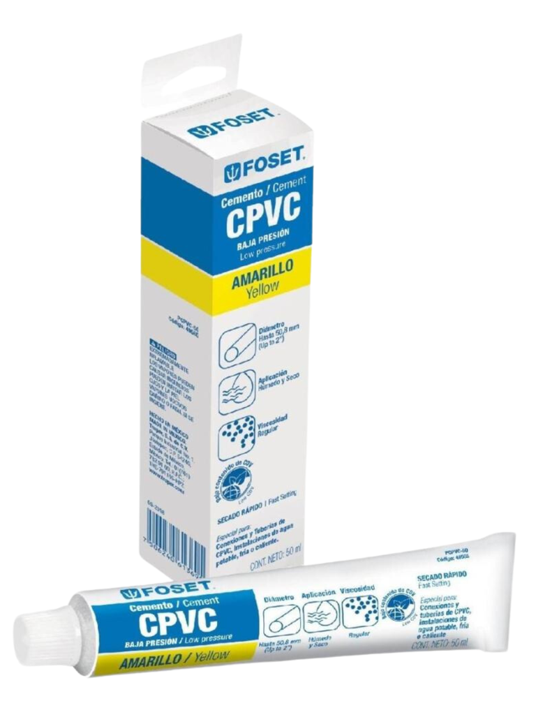 PEGAMENTO PARA CPVC EN TUBO 50ML