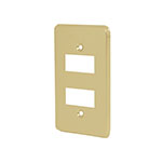 PLACA DE ALUMINIO DOBLE LINEA - VOLTECH