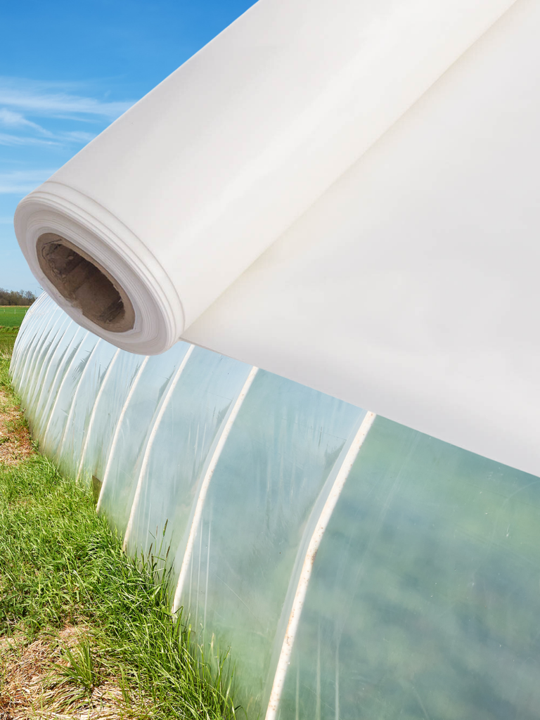 PLASTICO DE INVERNADERO HIDROPÓNICO 30% SOMBRA DE 12.40 X 83 M