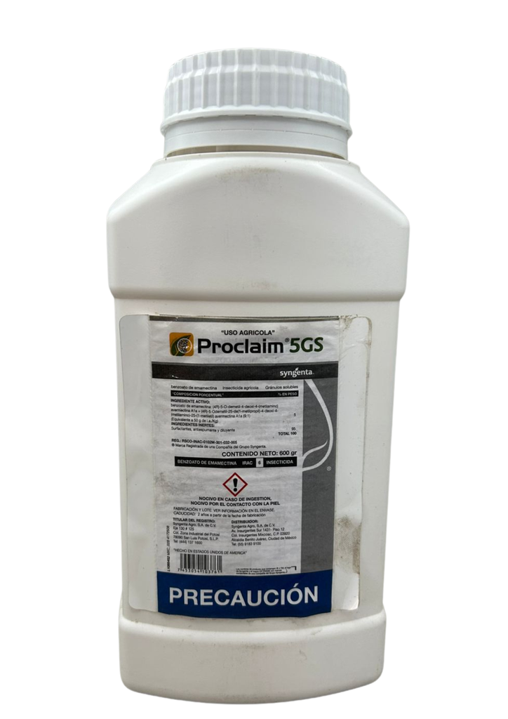 PROCLAIM 5 GS (EMAMECTINA) - FRASCO 600GR