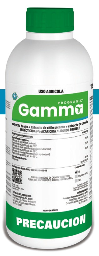 PROGRANIC GAMMA (EXTRACTO AJO, CANELA Y CHILE PICANTE) - BOTELLA 1 L