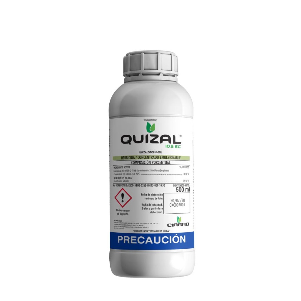 QUIZAL 10.5 EC (QUIZALOFOP ETIL) - 500ML