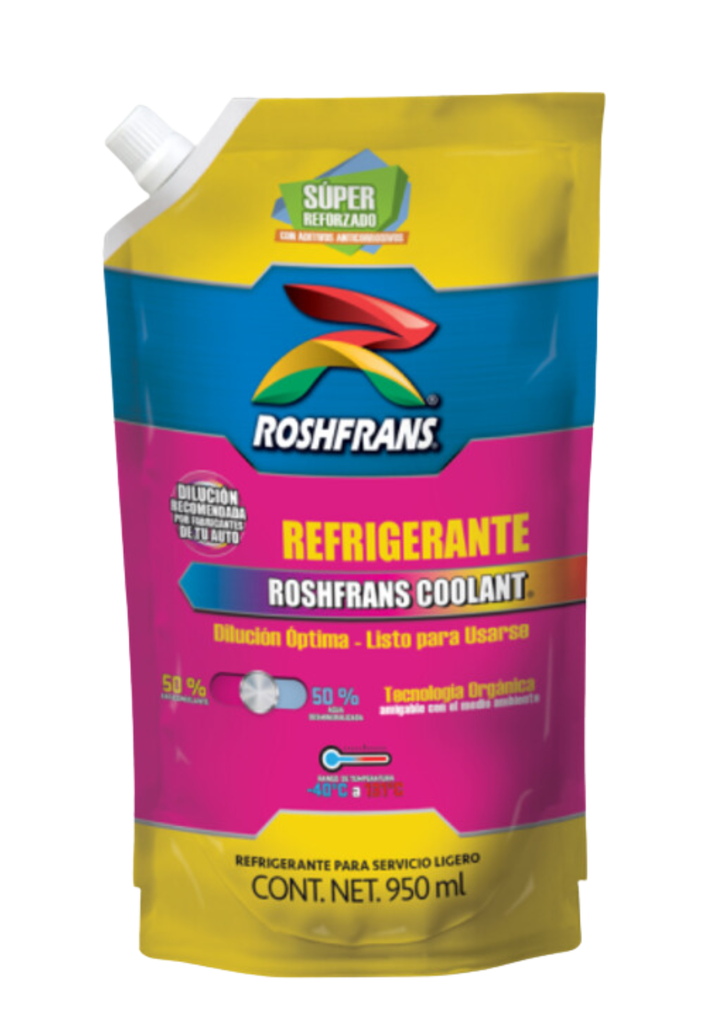 REFRIGERANTE COOLANT 50% - ROSHPACK 950 ML