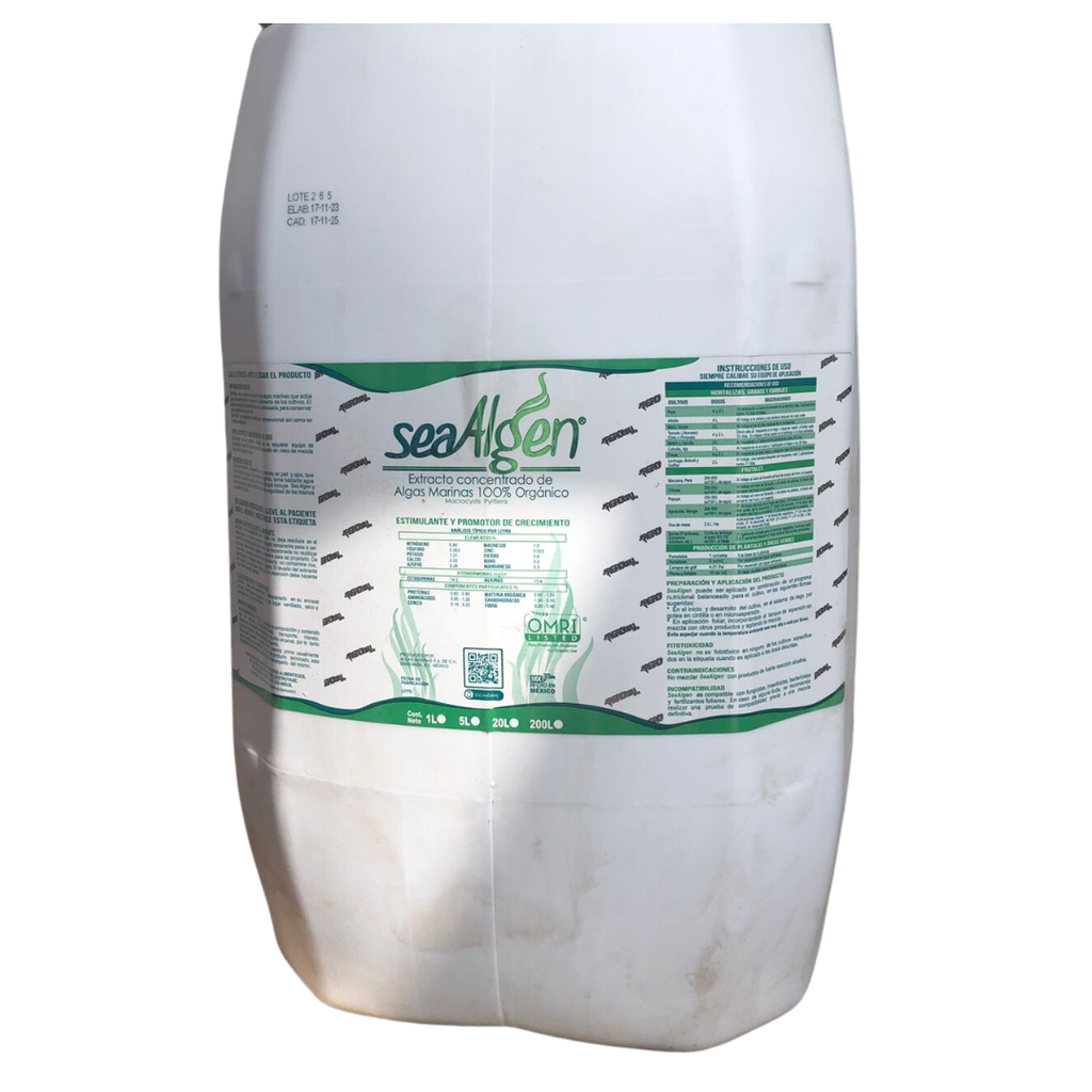 SEAALGEN (BIOESTIMULANTE/REGULADOR CRECIMIENTO)- 20L
