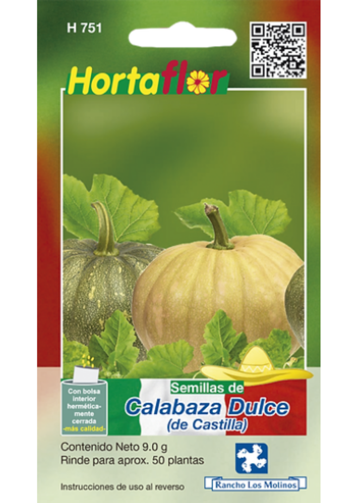 SEMILLA DE CALABAZA DULCE HORTAFLOR