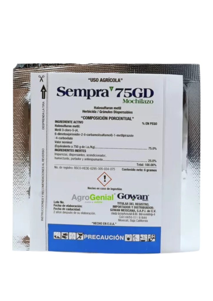 SEMPRA MOCHILAZO 75GD (HALOSULFURON) - SOBRE 6 G