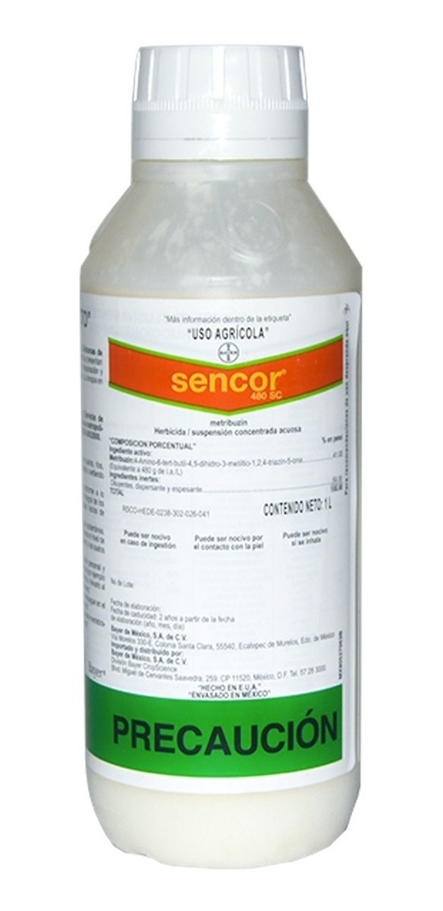 SENCOR 480 SC (METRIBUZIN) - BOTELLA 1L