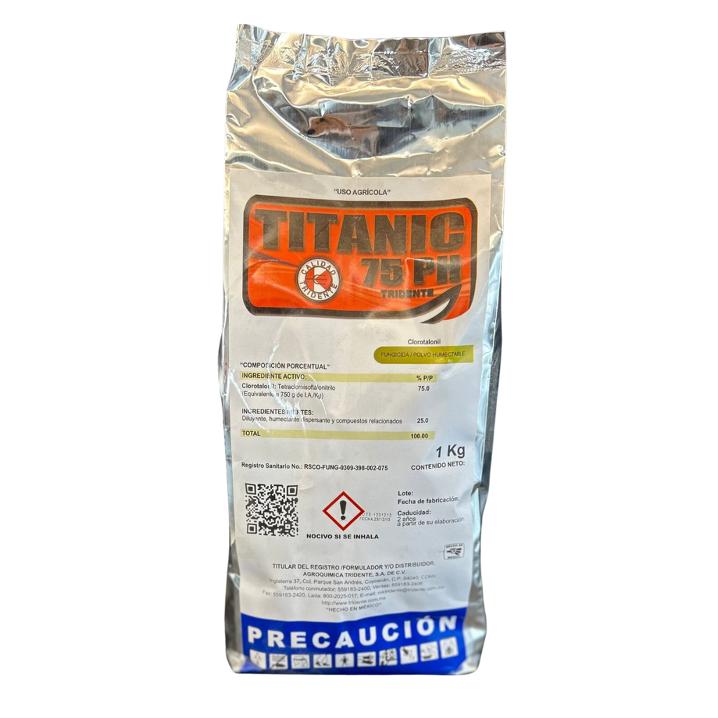 TITANIC 75 PH (CLORATALONIL) - 1 KG