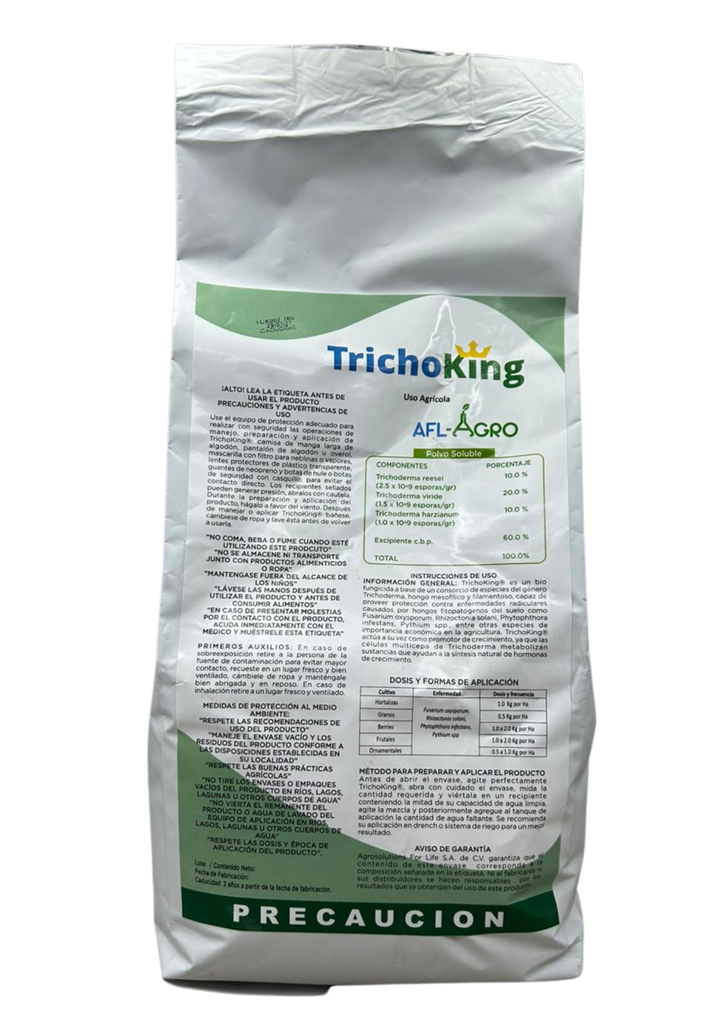 TRICHOKING (TRICHODERMAS) BIOFUNGICIDA - 1KG