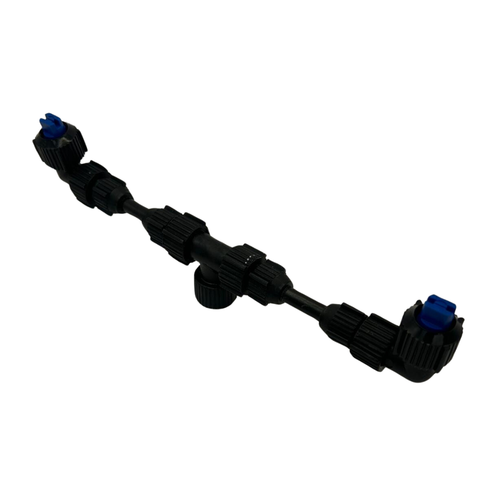 TUBO ROCIADOR DE 2 SALIDAS (25 CM)