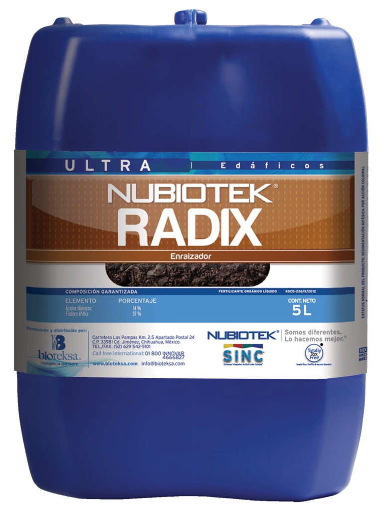 NUBIOTEK ULTRA RADIX - 5L