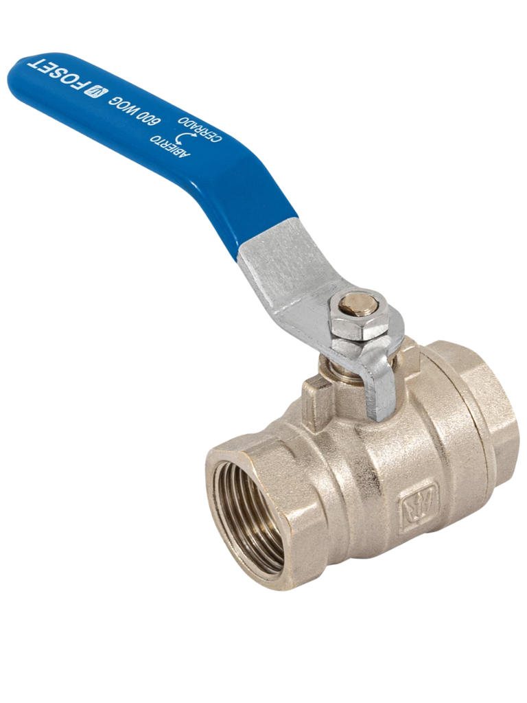 VÁLVULA DE ESFERA, DE LATÓN, ROSCABLE 3/4"