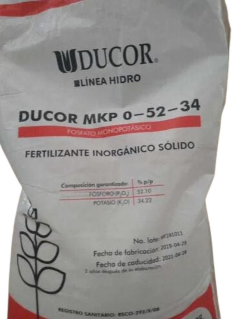 MKP - DUCOR (FOSFATO MONOPOTASICO) - SACO 25 KG
