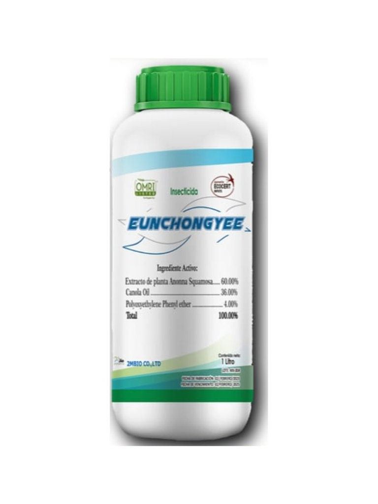 EUNCHONGYEE INSECTICIDA ORGÁNICO - 1L