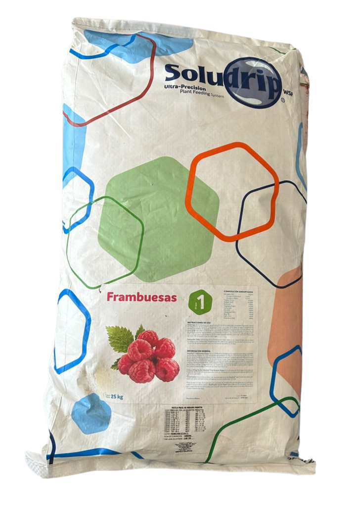 SOLUDRIP FRAMBUESAS ETAPA 1 (11-12-26) - 25KG