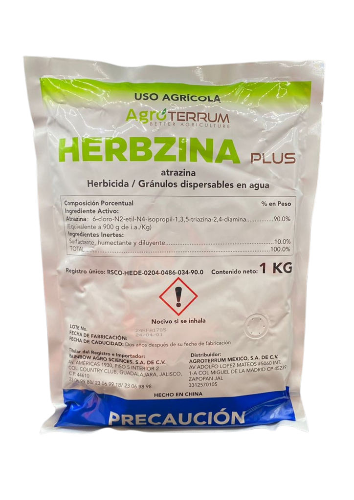 HERBZINA PLUS 90 (ATRAZINA) - BOLSA 1 KG
