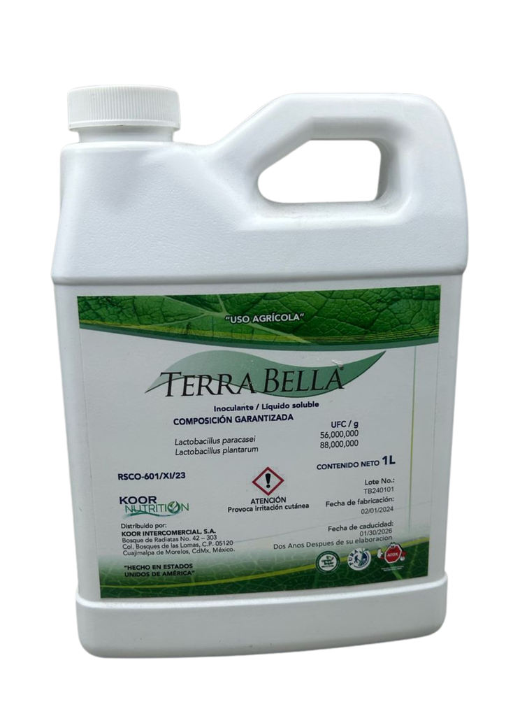 TERRABELLA (LACTOBACILLUS) - BOTELLA 1L