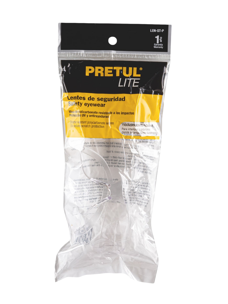 LENTES DE SEGURIDAD TRANSPARENTE SAFE