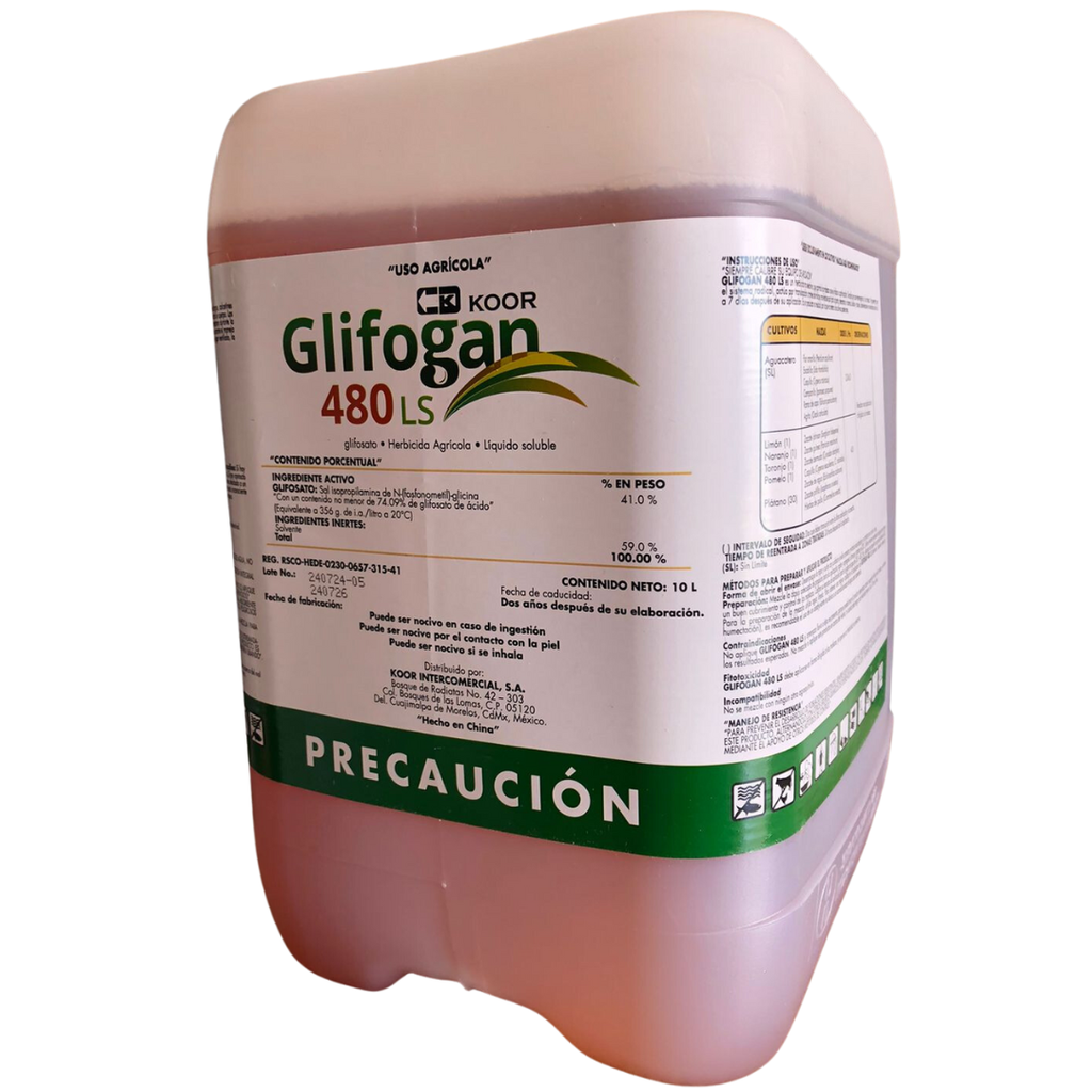 GLIFOGAN 480 LS (GLIFOSATO) - GARRAFA 5L