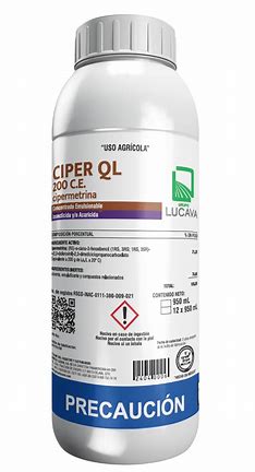 CIPERMETRINA QL (LUCAVA) - BOTELLA 1 L