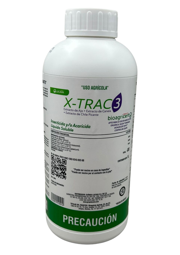 X-TRAC 3 (AJO, CHILE, CANELA) - 1L