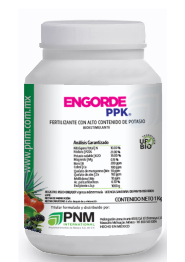ENGORDE PPK (FOSFORO-POTASIO-NITROGENO) 1KG