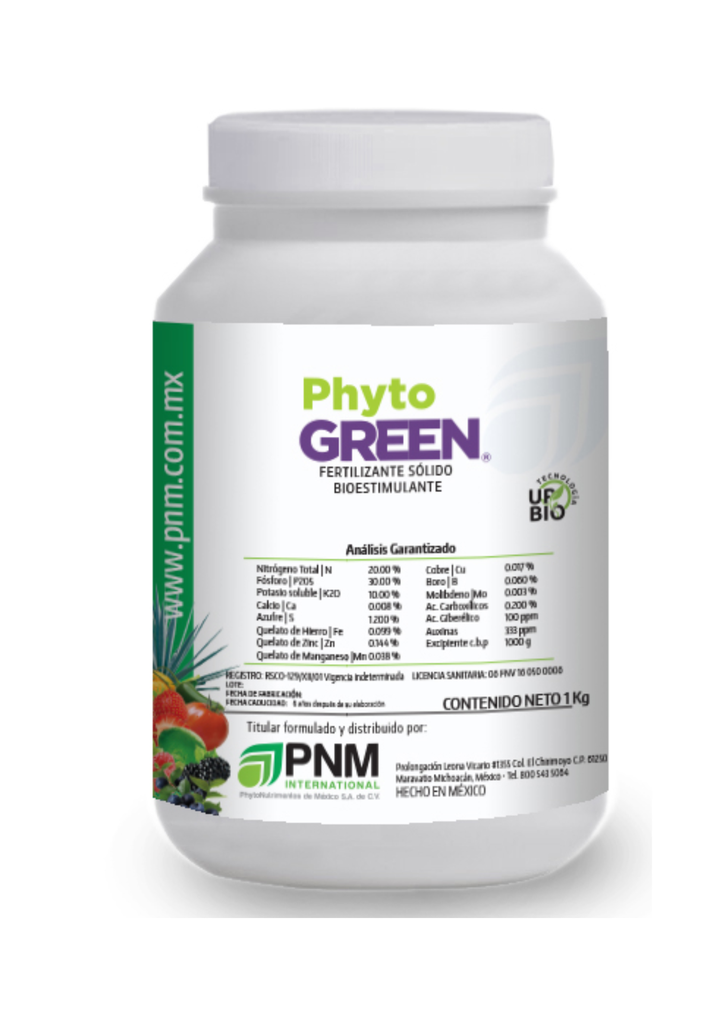 PHYTO GREEN (NITROGENO-FOSFORO-POTASIO) 1KG