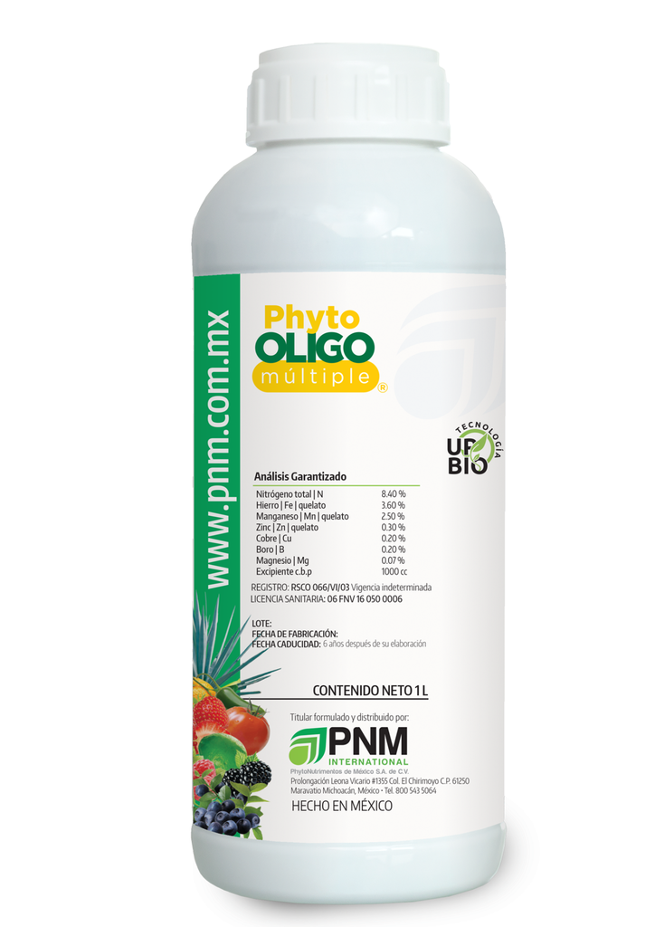 PHYTO OLIGO MULTIPLE (CONCENTRADO DE MICROELEMENTOS) 1L