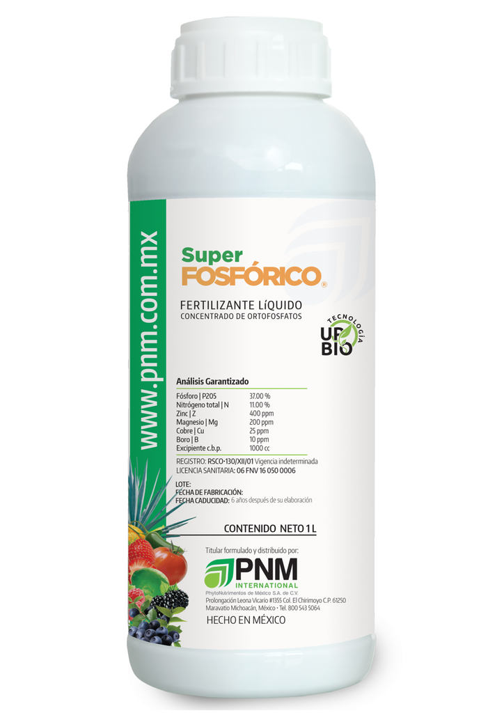 SUPER FOSFORICO (CONCENTRADO DE FOSFORO) 1L