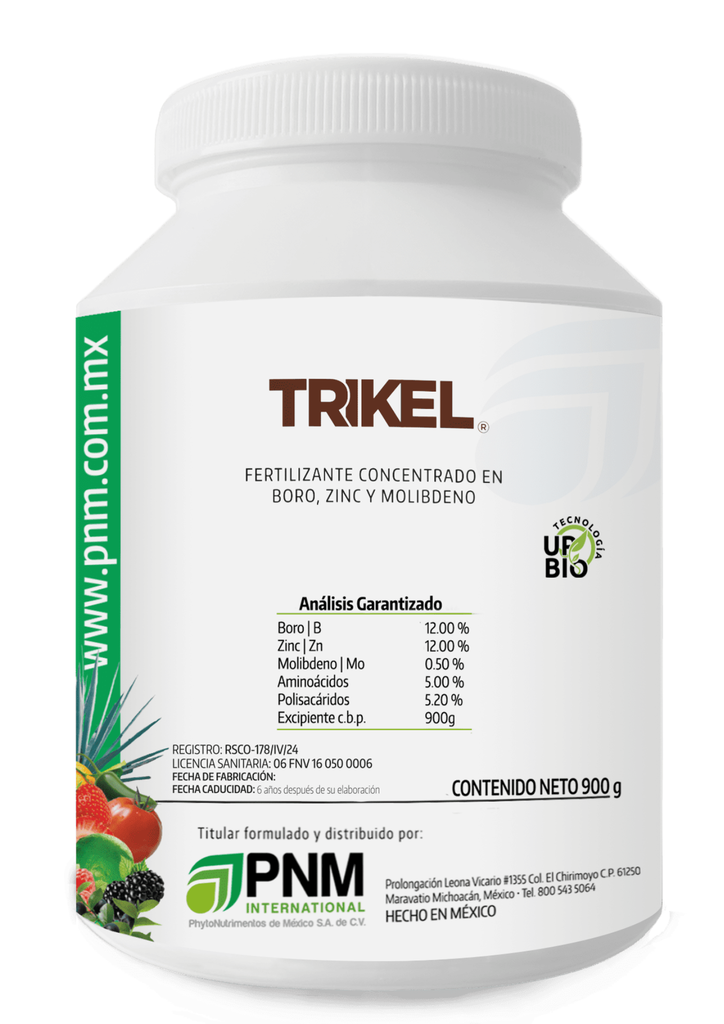 TRIKEL (FERTILIZANTE CONCENTRADO) BORO-ZINC 1KG