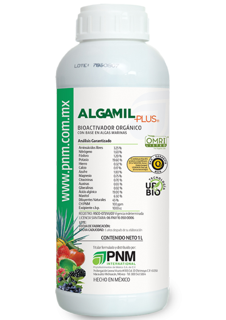 ALGAMIL PLUS (BIOACTIVADOR ORGANICO - CITOCININAS) 1LT