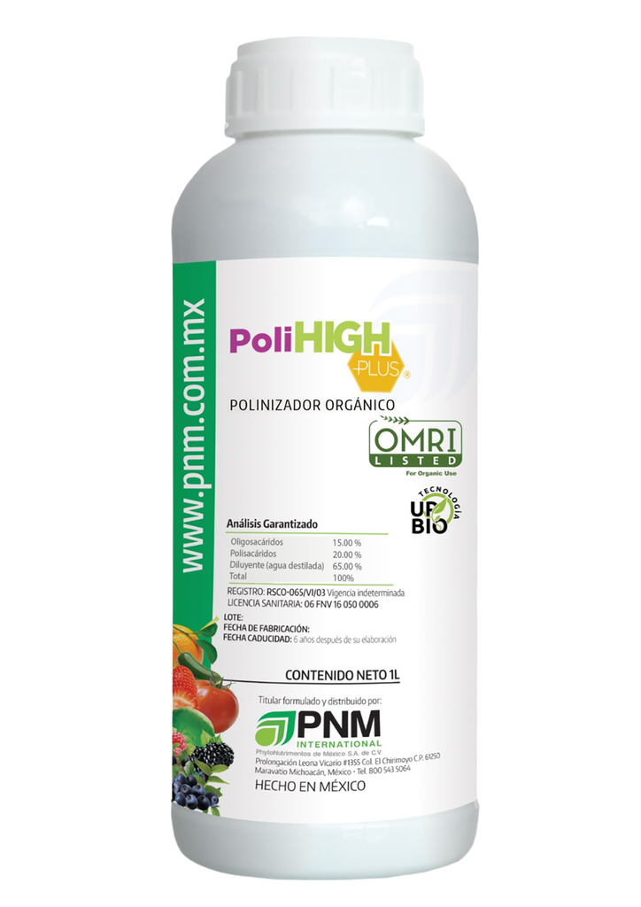 POLI HIGH PLUS (POLINIZADOR ORGANICO) 1LT