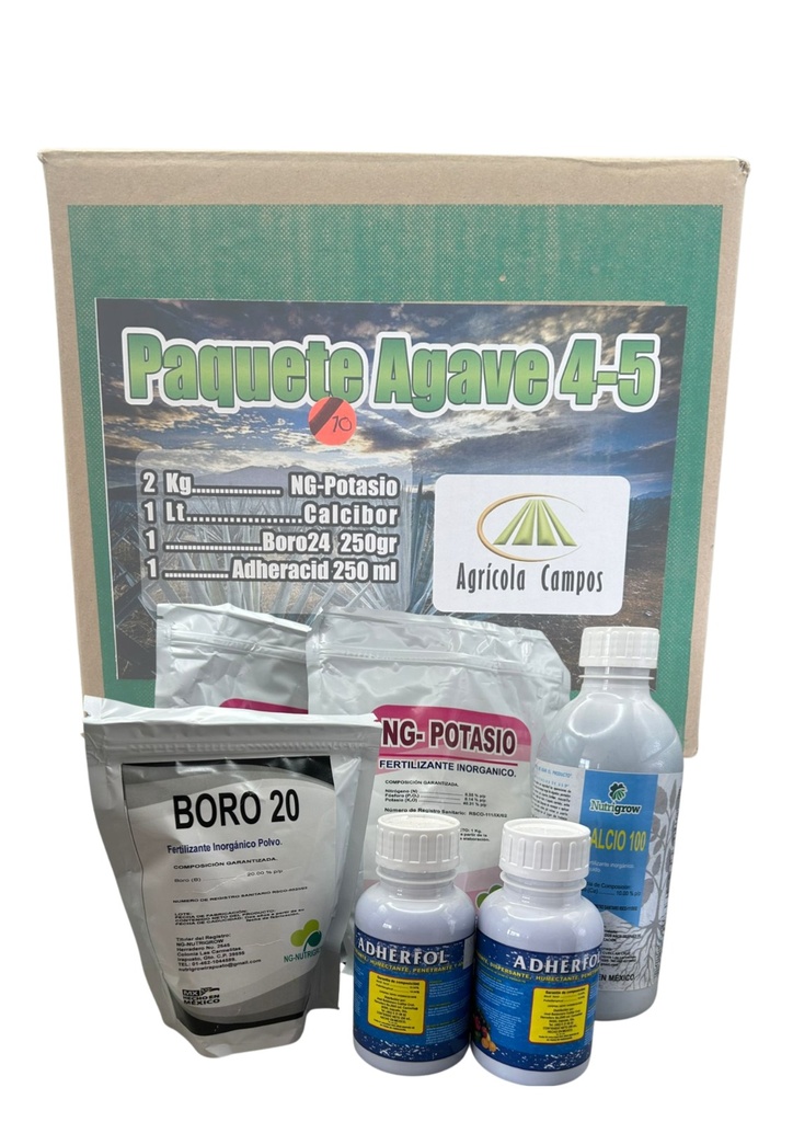 PAQUETE AGAVERO AC 4 A 5 AÑOS - KIT