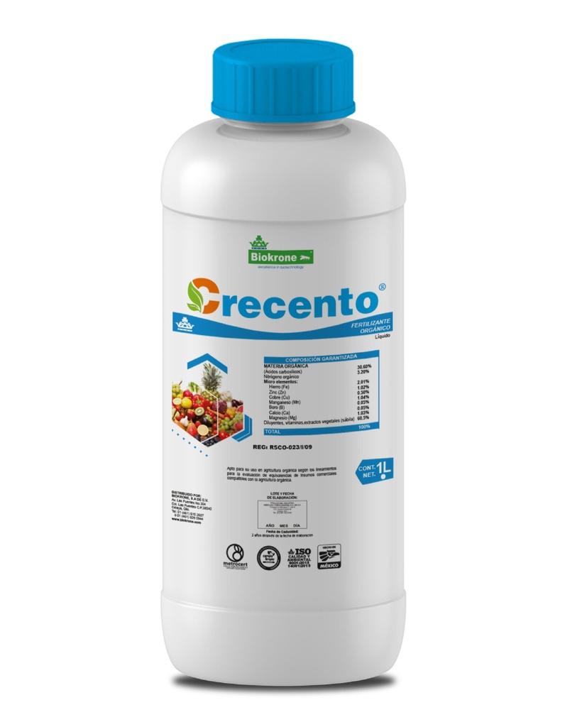 CRECENTO LIQUIDO - 1.8L