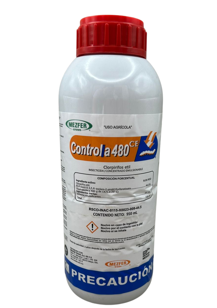 CONTROLA  480 EC (CLORPIRIFOS) - 950 ML