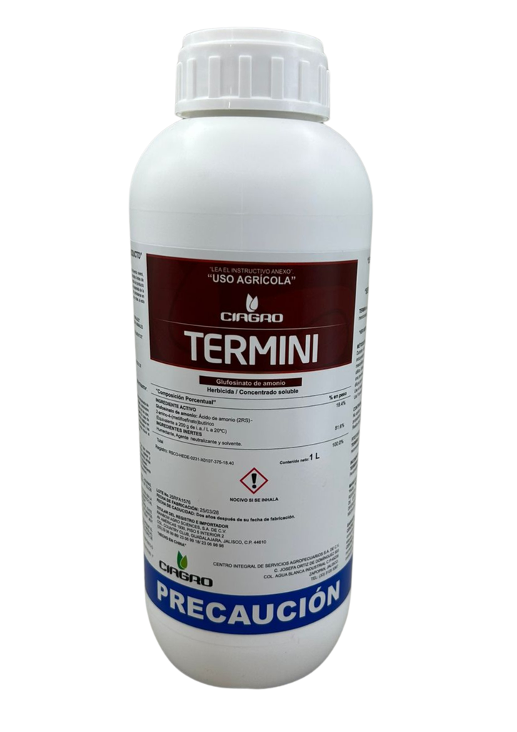 TERMINI (GLUFOSINATO DE AMONIO) - BOTELLA 1 L