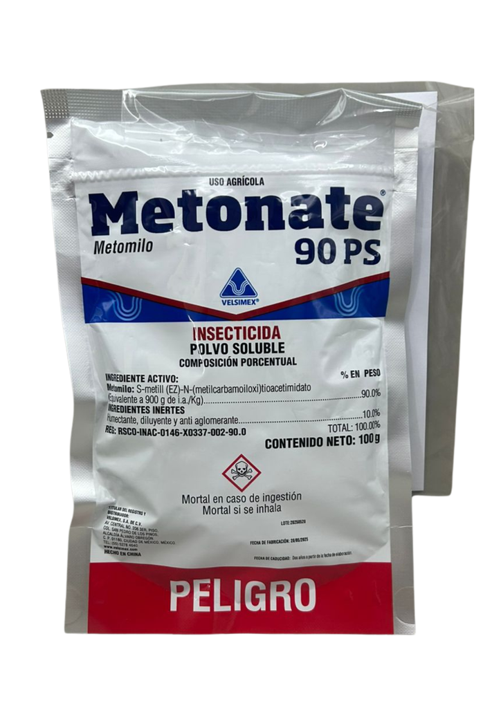 METONATE 90 PS (METOMILO) - BOLSA 100 G