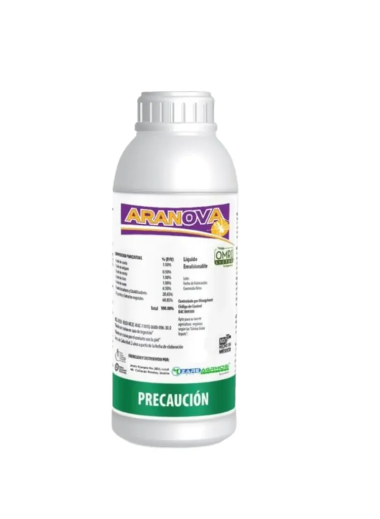ARANOVA (AZADIRACHTA INDICA - ALLIUM SATIVUM) BOTELLA 1 L
