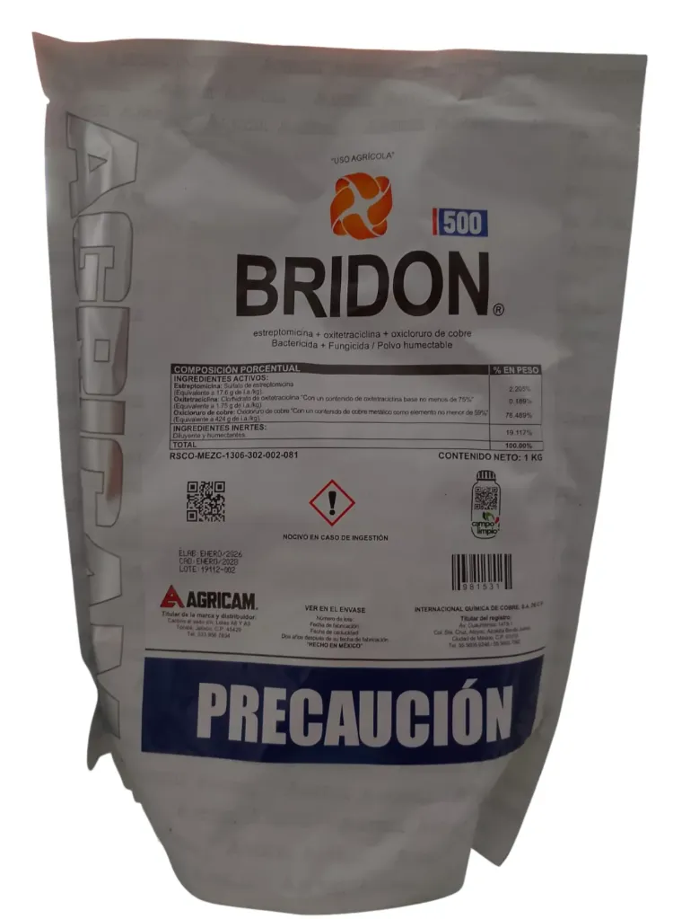 BRIDON 500HP (ESTREPTOMICINA + OXICETRA) BOLSA 1Kg
