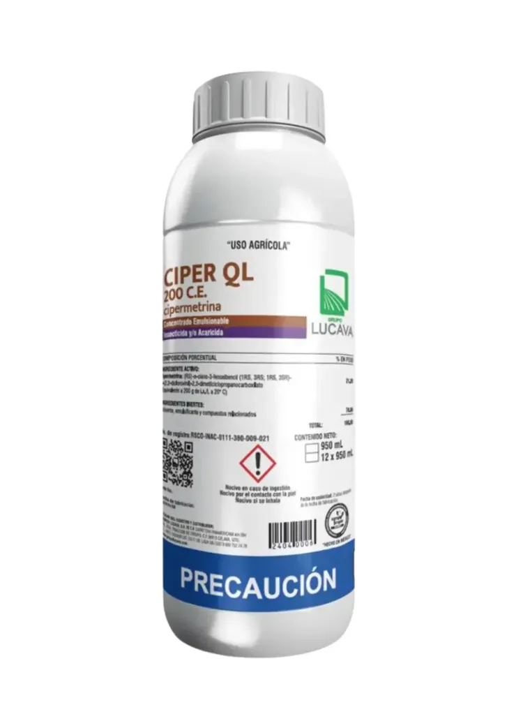 CIPERMETRINA QL (LUCAVA) - BOTELLA 1 L