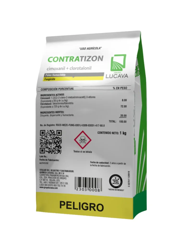 CONTRATIZON (CYMOXANIL + CLOROTALONIL 80 PH) - 1KG