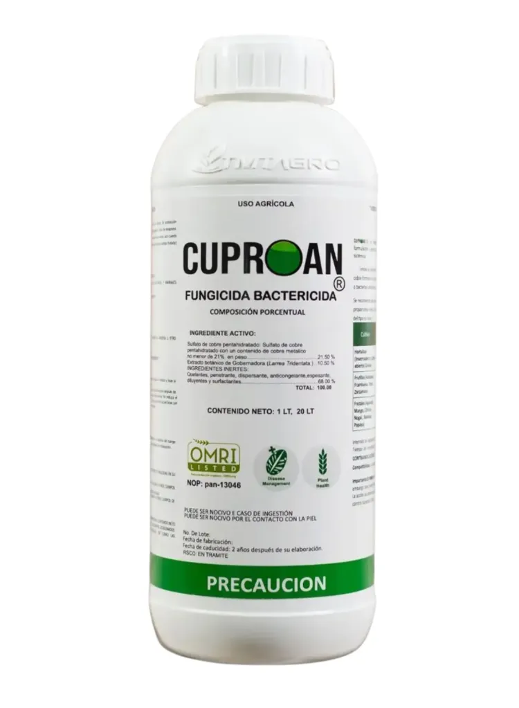 CUPROAN (BACTERICIDA) - BOTELLA 1 L