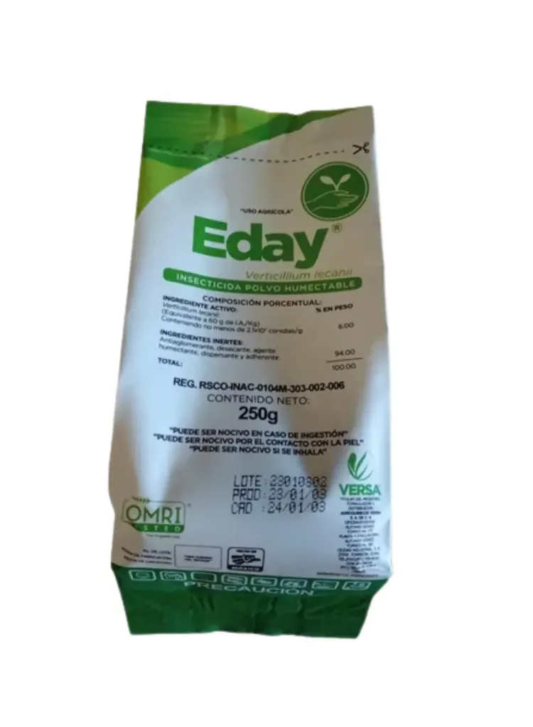 EDAY (VERTICILLIUM LECANII) - BOLSA 250 GR
