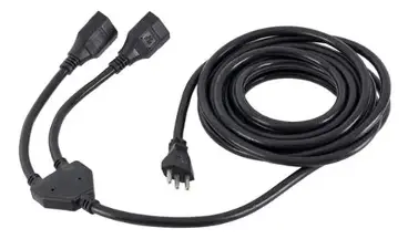 EXTENSION 2 SALIDAS FVR 29" (75 CM NEGRA)