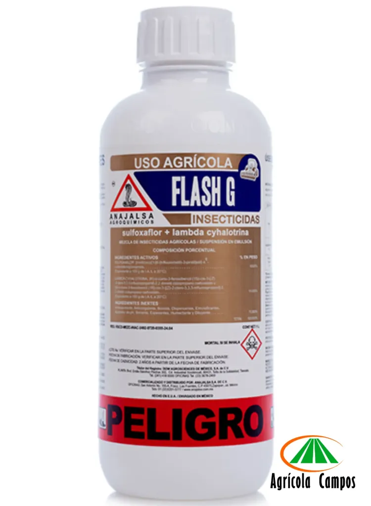 FLASH G (SULFOXAFLOR + LAMDA CYHALOTRINA) - 1L