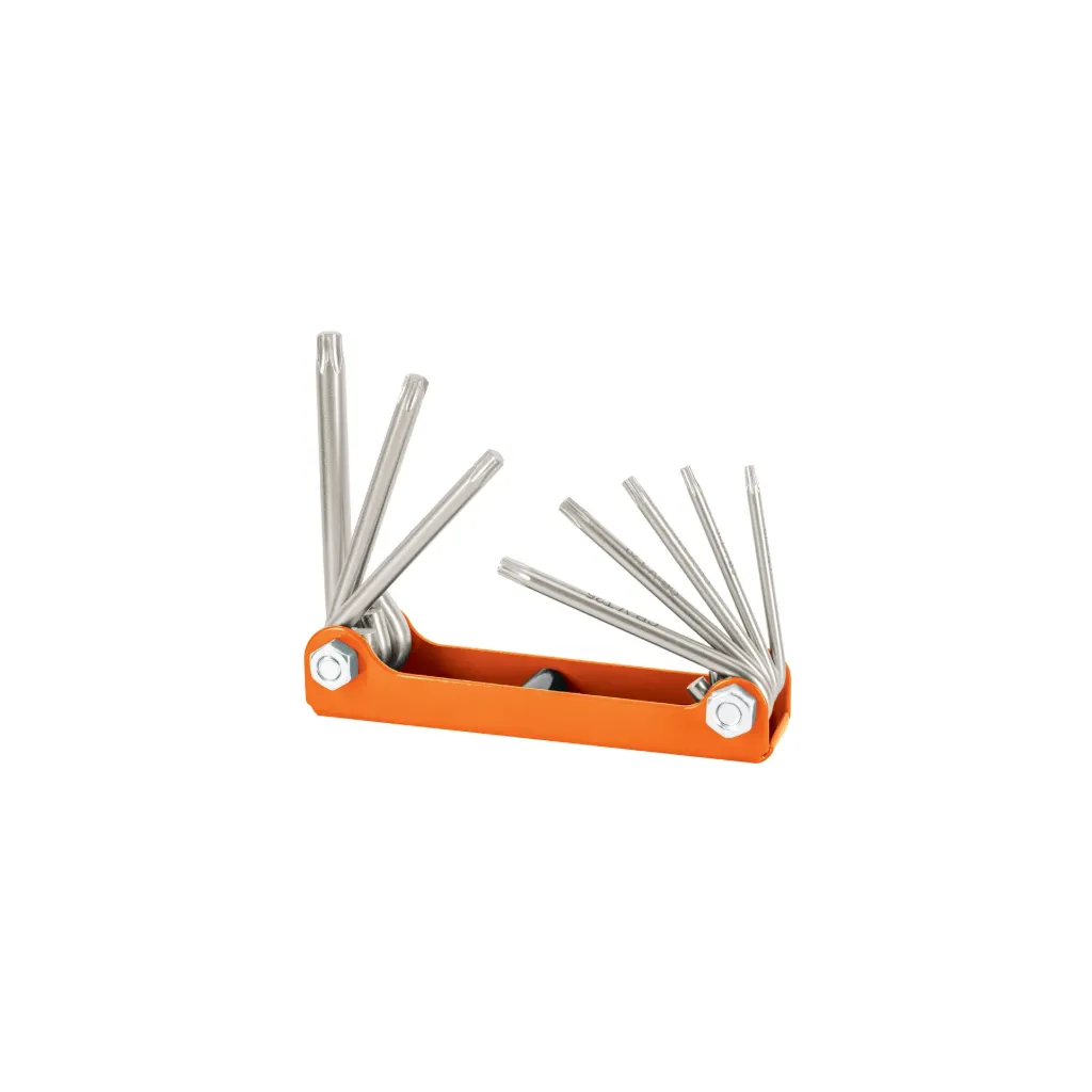 JUEGO DE 8 LLAVES ALLEN (TORX) TIPO NAVAJA